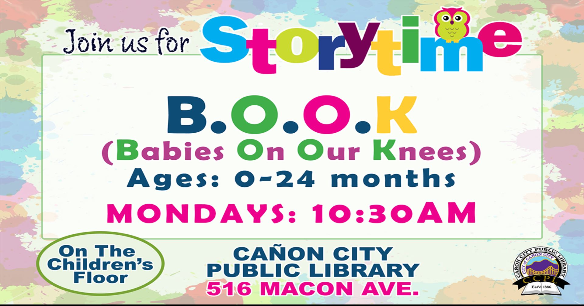 B.O.O.K (Babies On Our Knees)